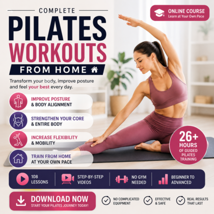 A Comprehensive Series of Pilates Workouts from Home